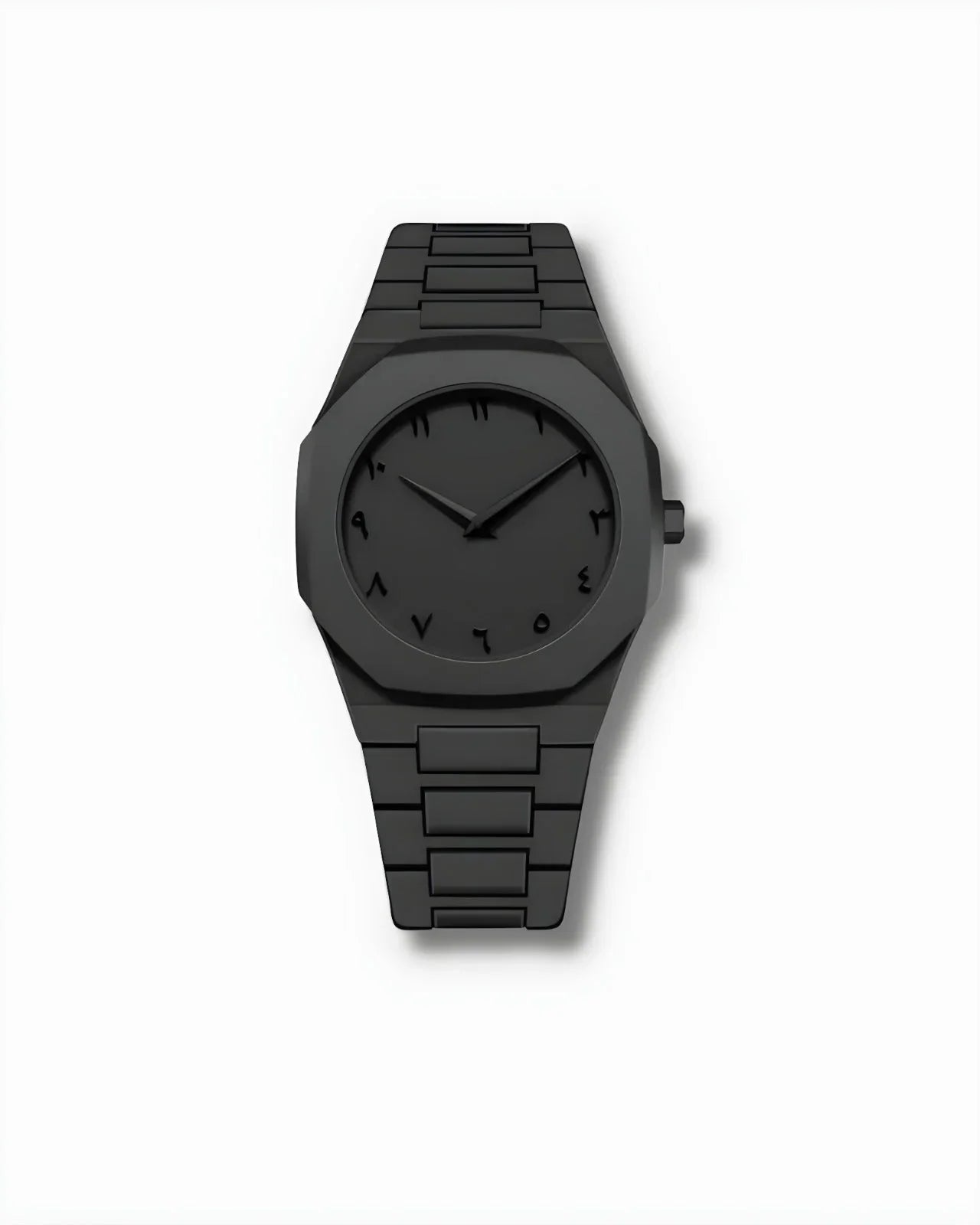 Selnora | Black Arabic Aura Premium Wristwatch