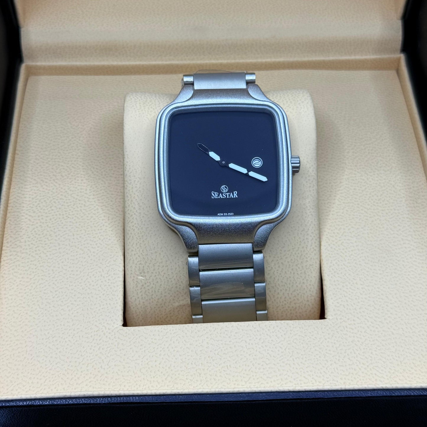 Rado Style SeaStar Slim Silver with Black Dial