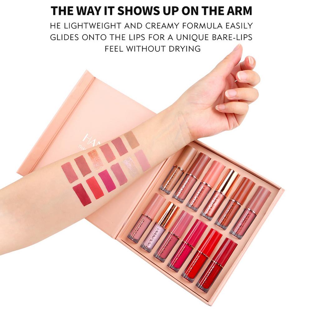 Selnora| Super Glossy Lipgloss 12 Pcs Lipstick Gift Set