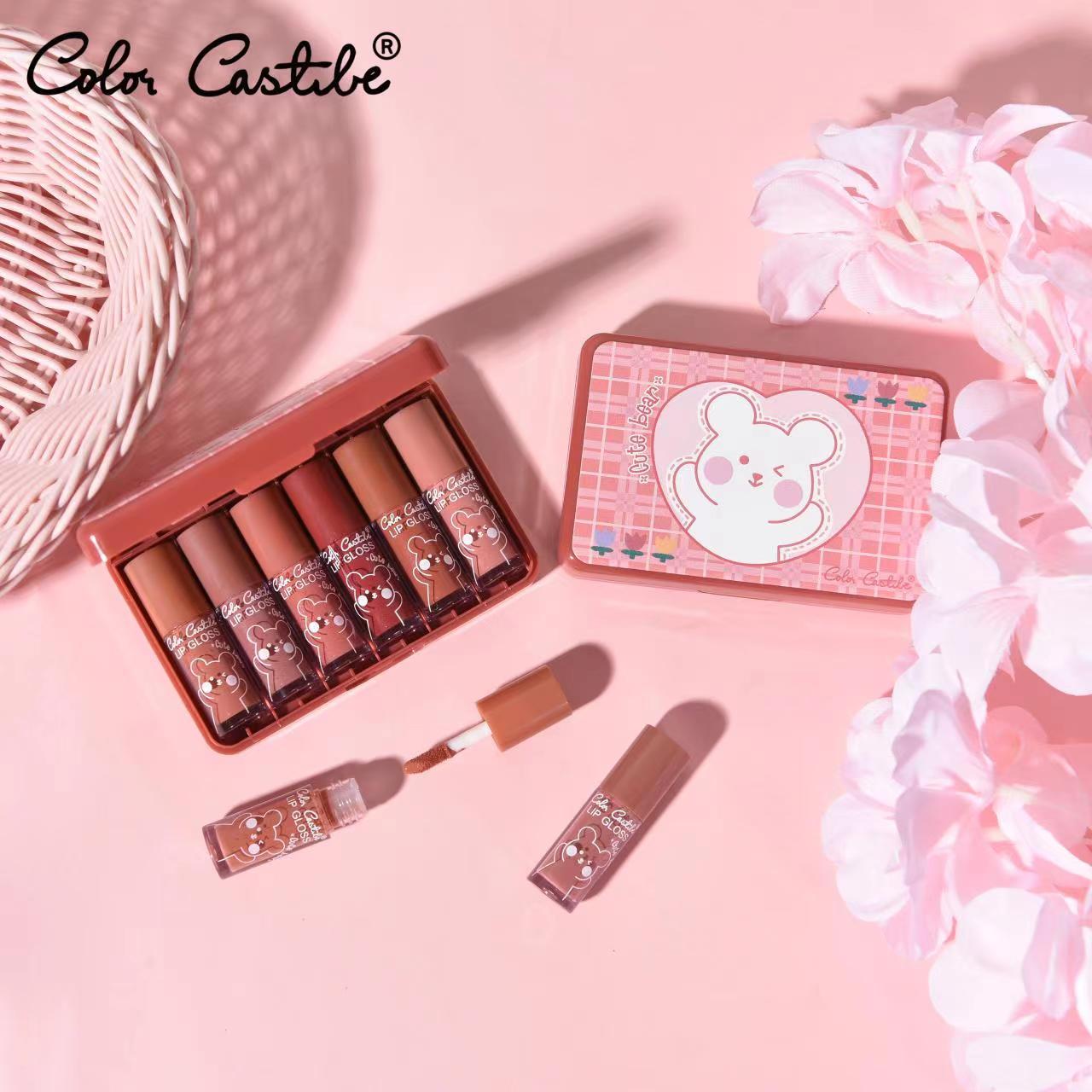 Color castel 6 piece lipgloss