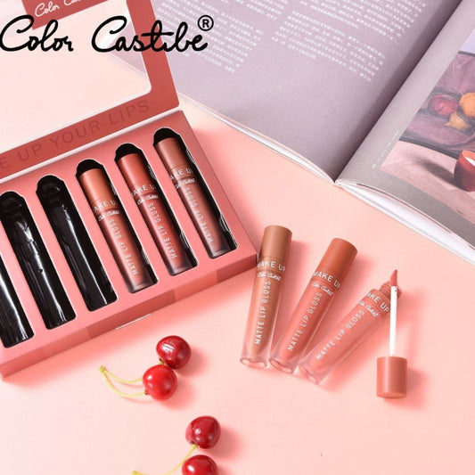 Selnora | Color Castle | Liquid Matte Lip Gloss Set