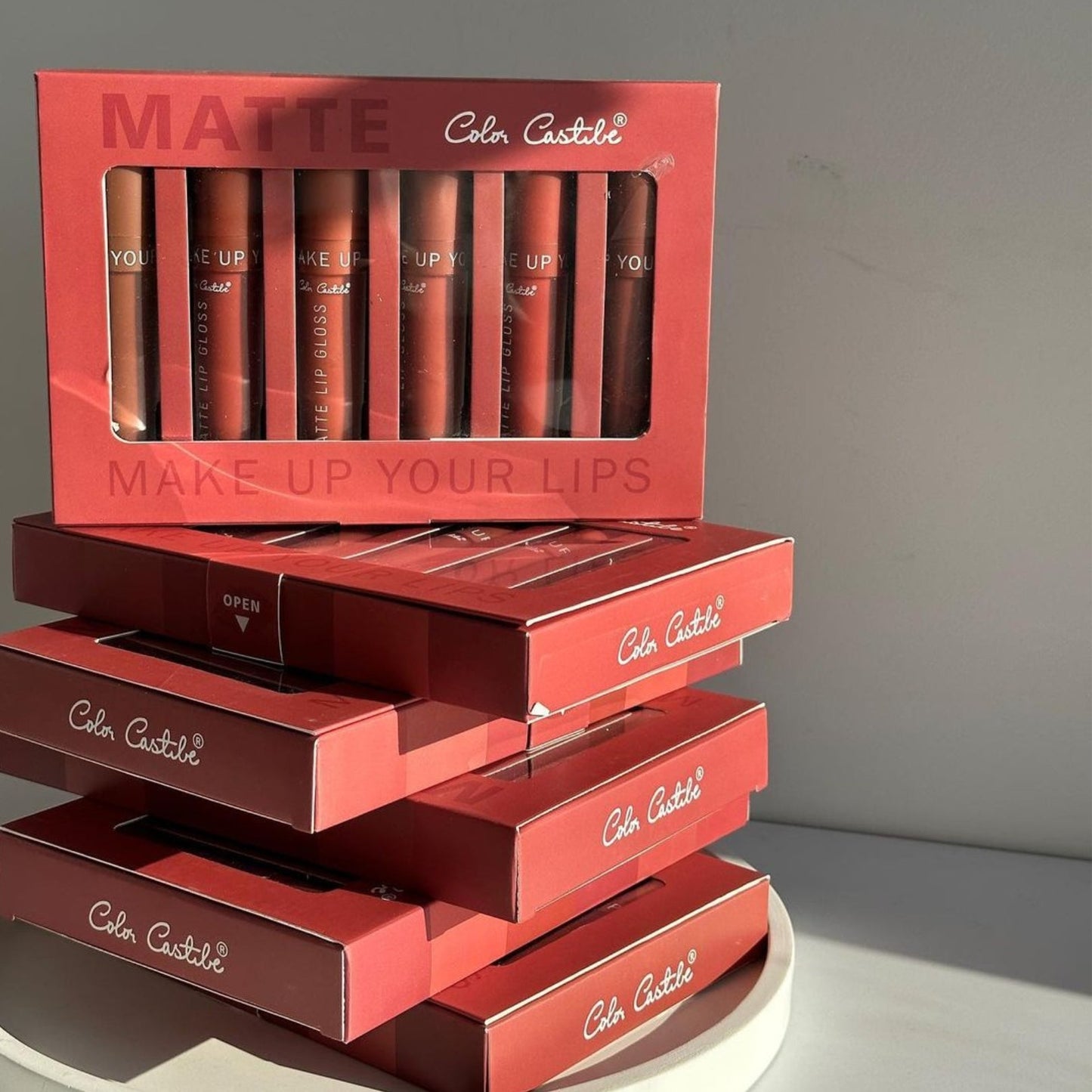 Selnora | Color Castle | Liquid Matte Lip Gloss Set