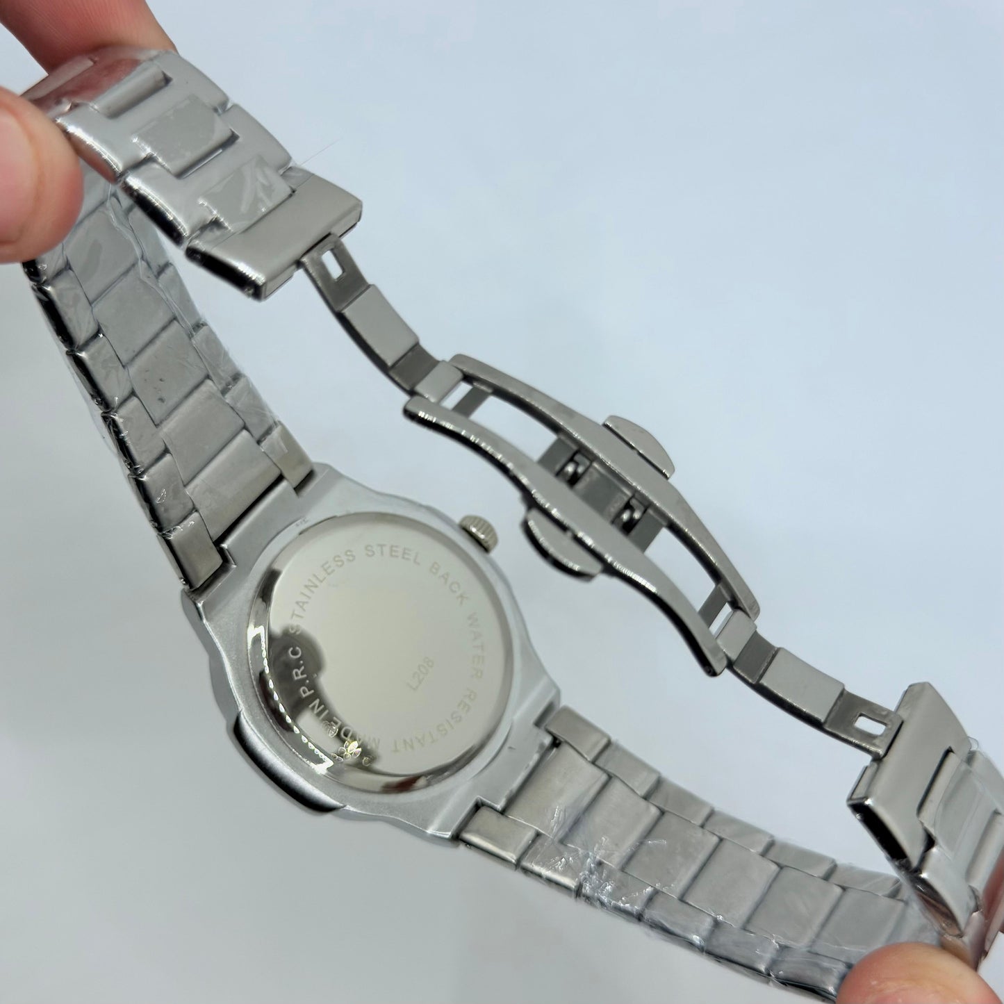 Patek philip silver with white dial