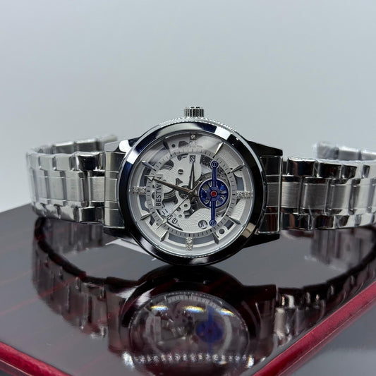 Bestwin silver with white dial