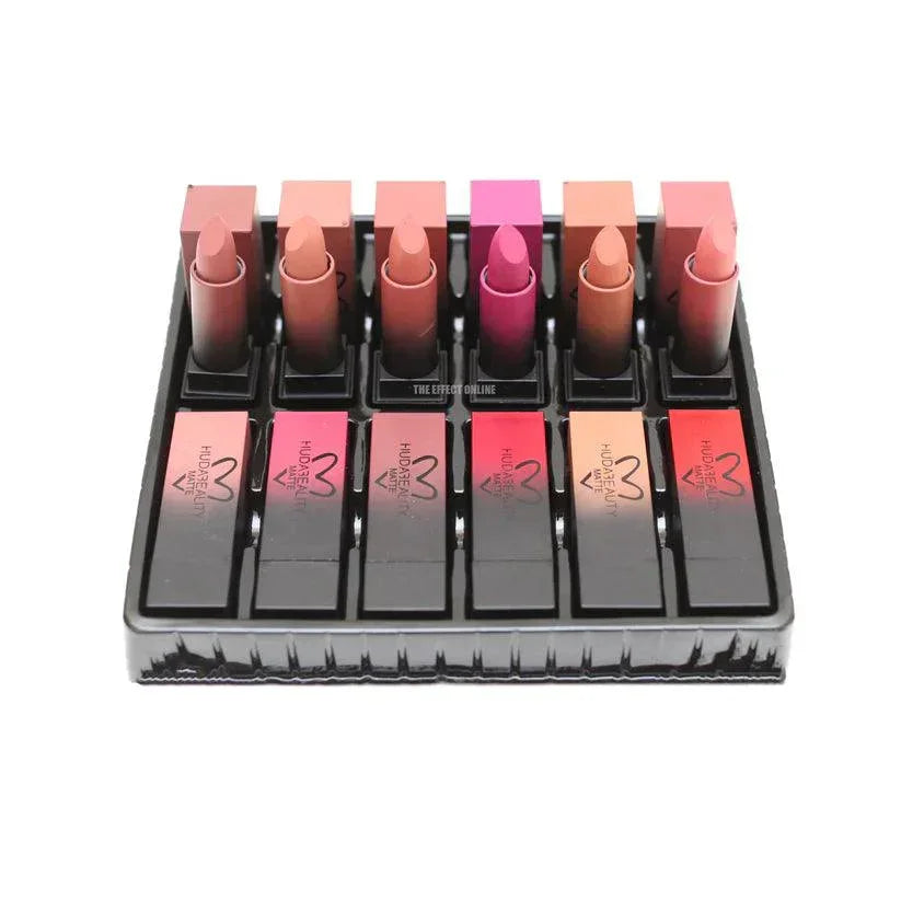 Selnora | Beauty Matte Lipstick 12 Pcs Set
