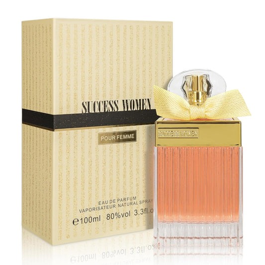 Selnora |Success Women Perfume 100ml - Eau De Toilette Gift Set for Women, Long-Lasting Floral Fragrance with Notes of Orchid And Lavender, Formaldehyde-Free, Suitable for Daily Use of Perfume (Orange)
