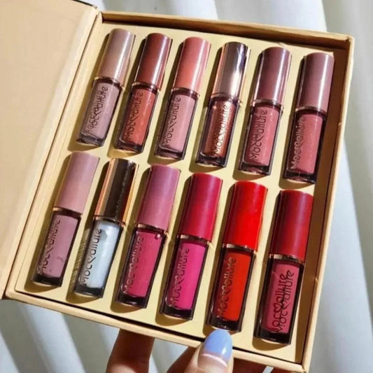 Selnora | 12 pcs Mocallure Lip Gloss