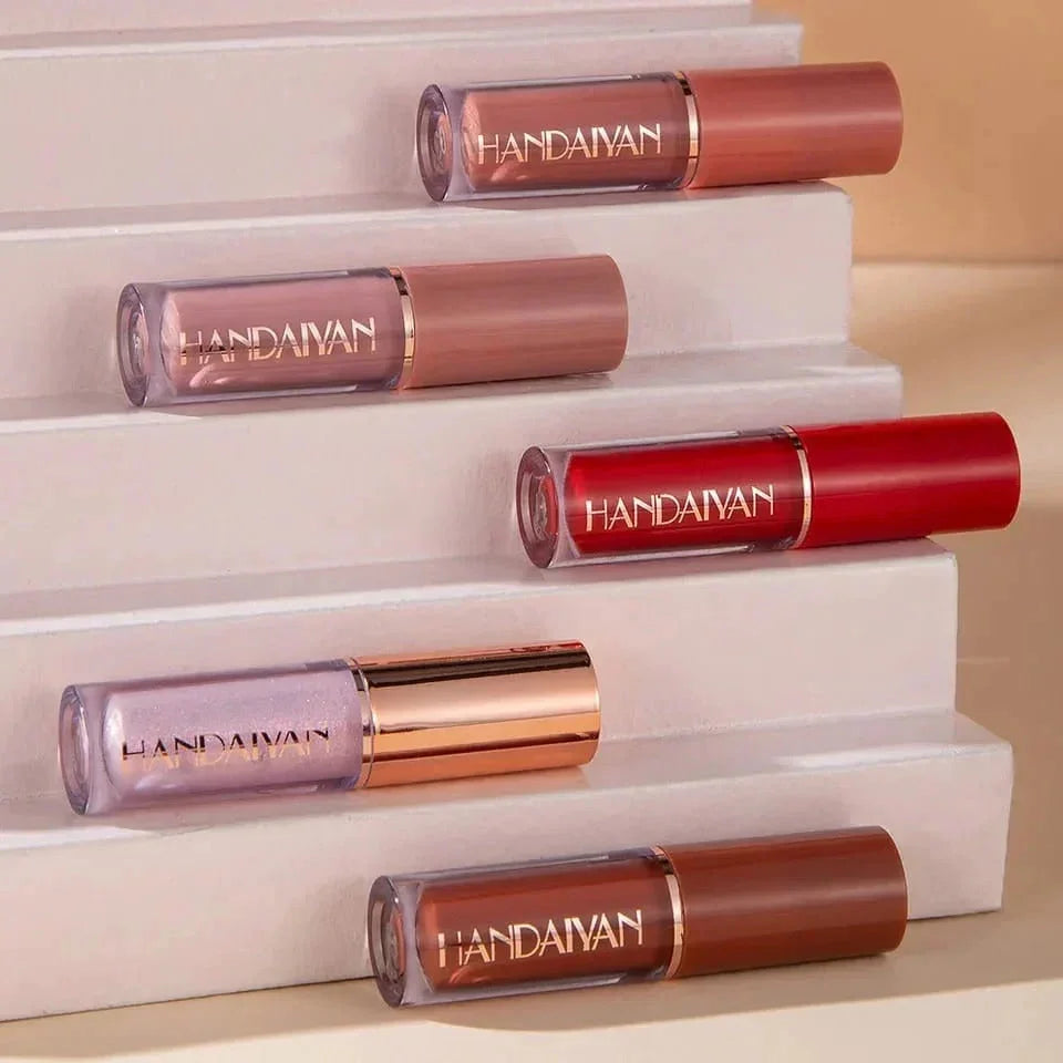 Selnora | Super Glossy 12-Piece Lip Set | Vibrant Colors and Smooth Finish