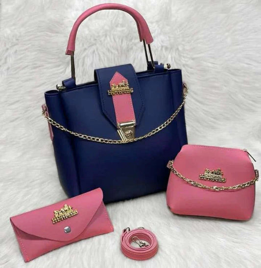 Selnora | 3 Piece Leather Purse For Women - Imported Brand Quality
