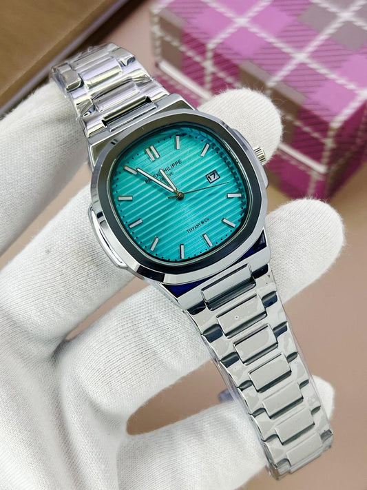 Selnora | PP Textured Bezel Date Watch