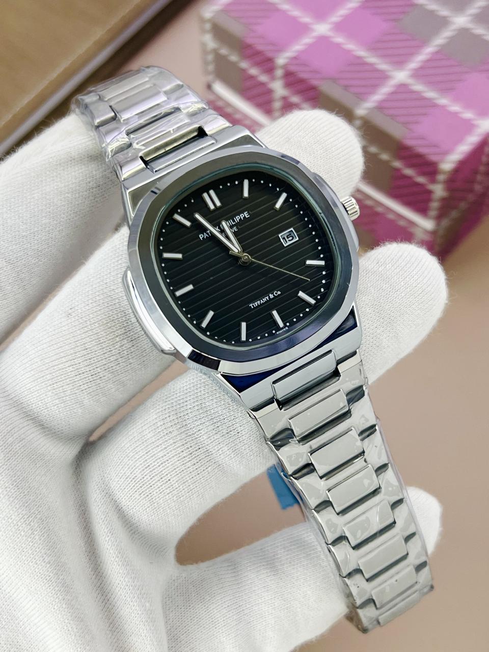 Selnora | PP Textured Bezel Date Watch