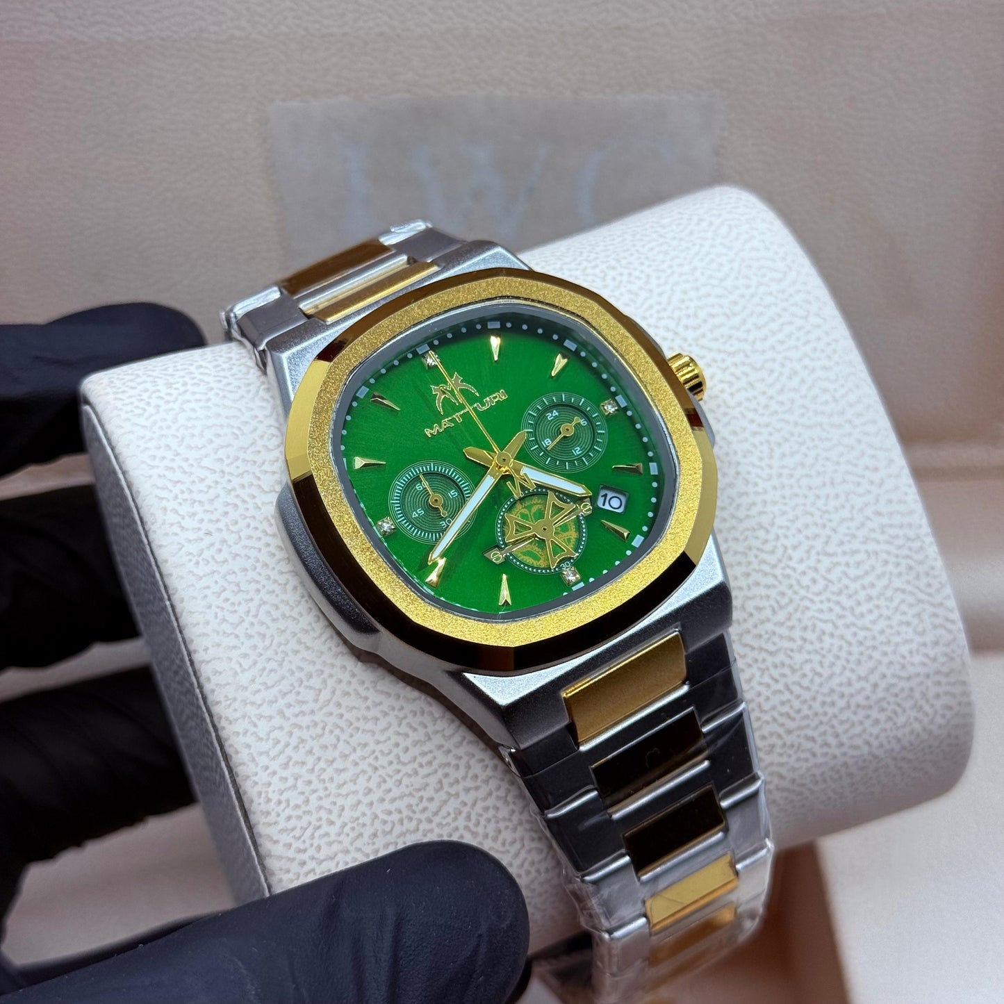 Matturi True Tune Green Dial (All Chronograph Working )