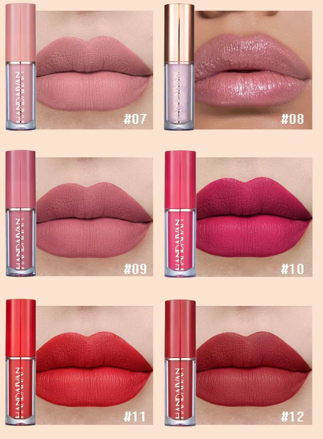 Selnora| Super Glossy Lipgloss 12 Pcs Lipstick Gift Set