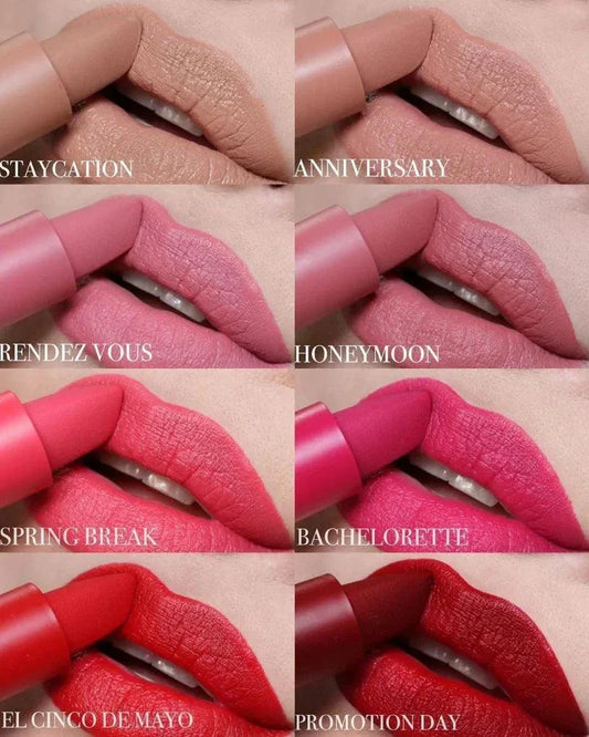 Selnora | Beauty Matte Lipstick 12 Pcs Set