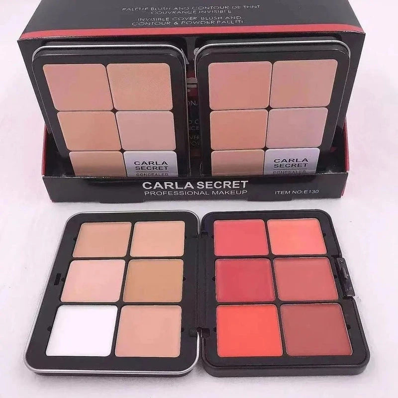 Selnora | Carla Secret Cream Blush And Concealer Palette.