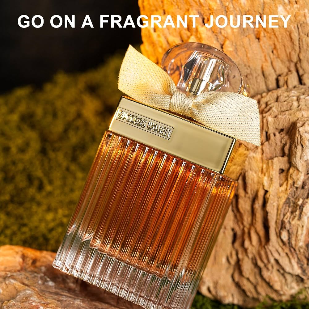Selnora |Success Women Perfume 100ml - Eau De Toilette Gift Set for Women, Long-Lasting Floral Fragrance with Notes of Orchid And Lavender, Formaldehyde-Free, Suitable for Daily Use of Perfume (Orange)
